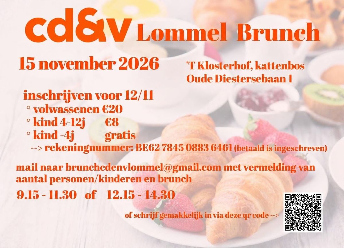 cd&v Lommel Brunch