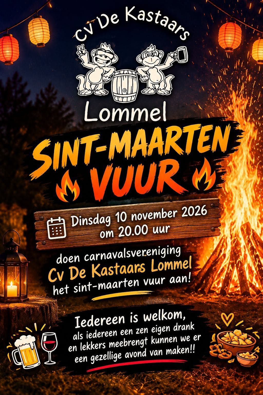 Sint-Maartenvuur Cv De Kastaars Lommel