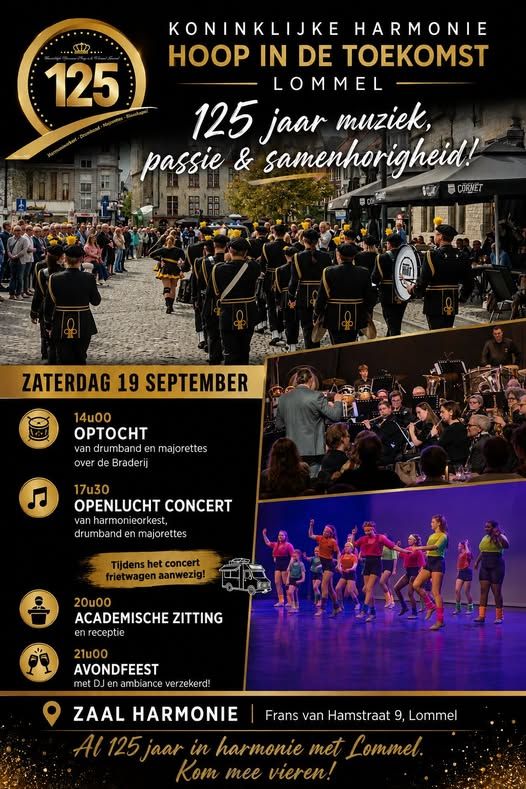 125 jaar Harmonie Hoop in de Toekomst