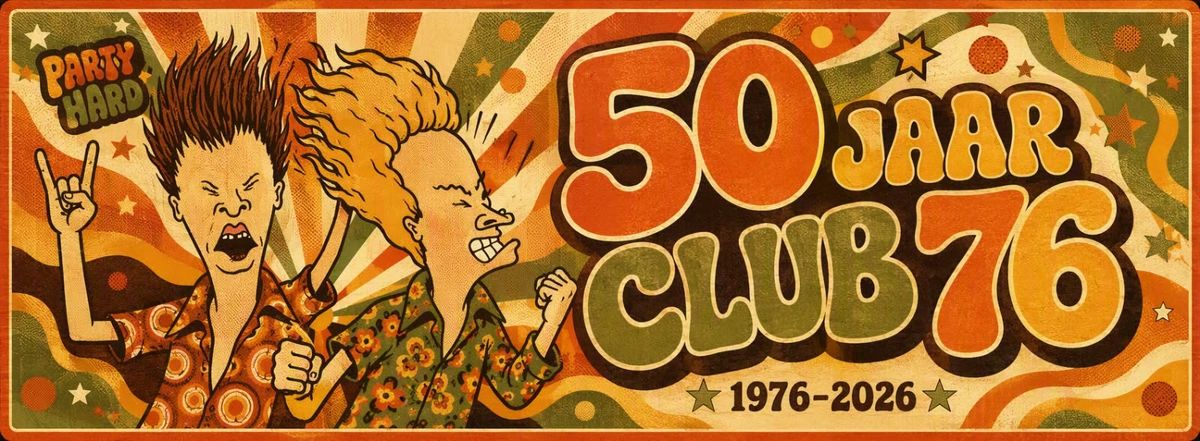 Super '76 reünieparty: 50 jaar Club 76