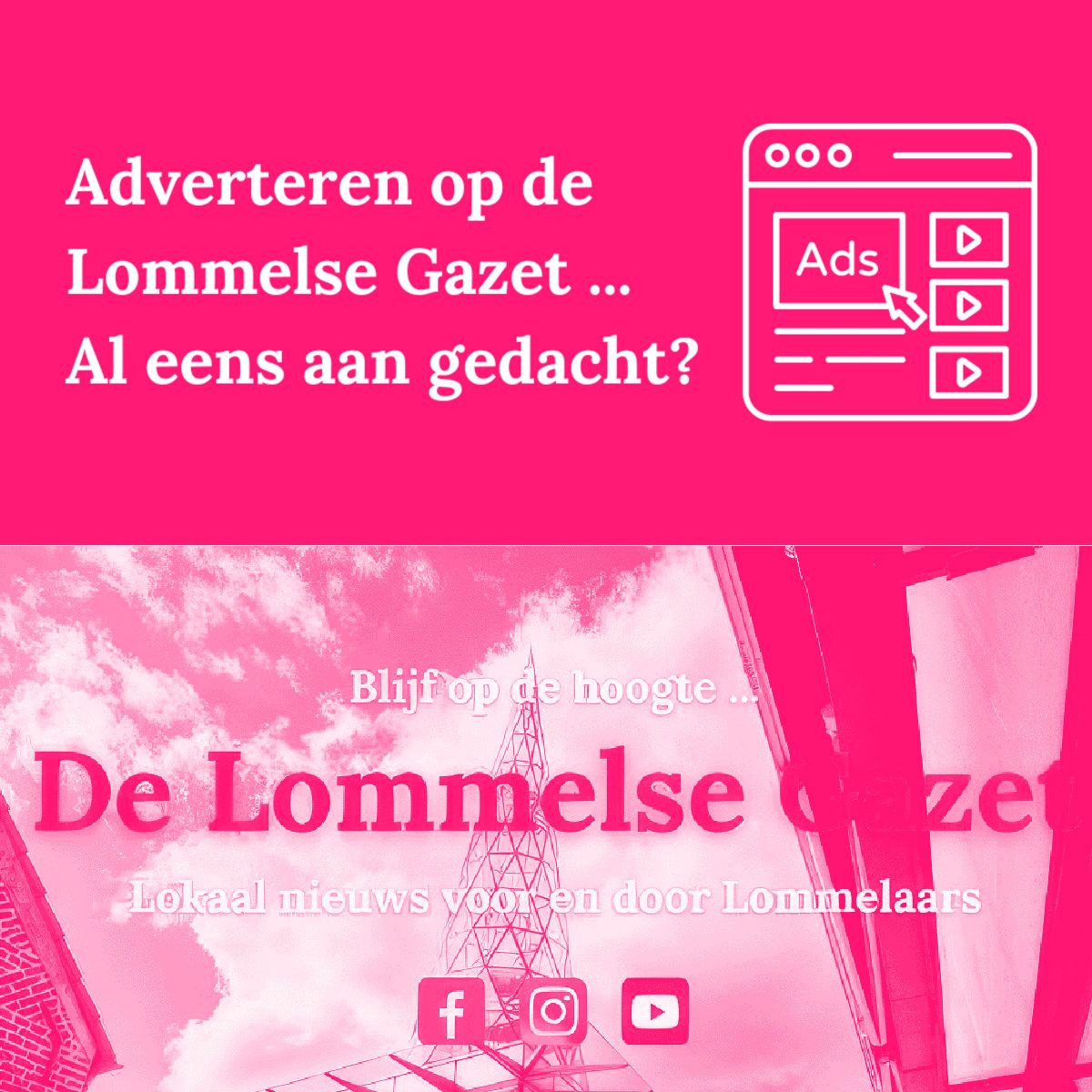 Adverteren op De Lommelse Gazet