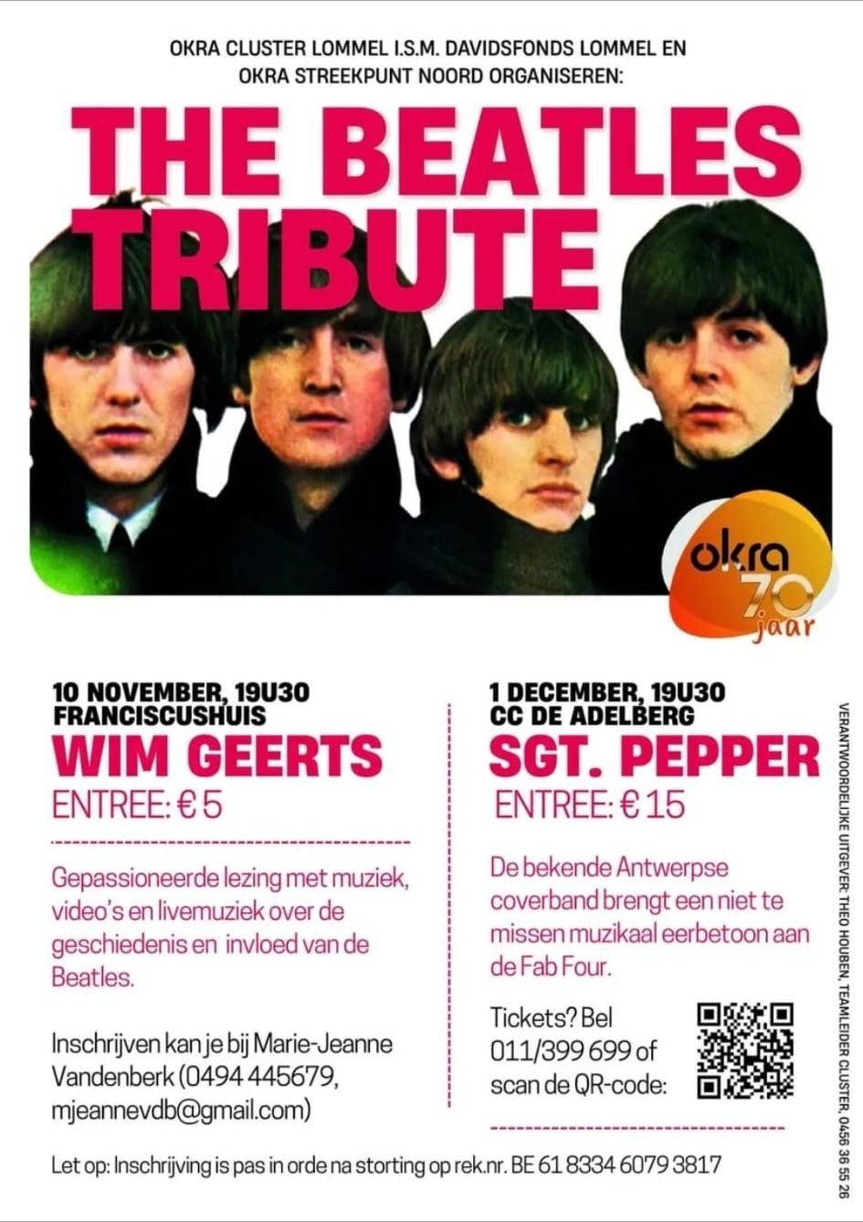 Wim Geerts – The Beatles Tribute (lezing met muziek)