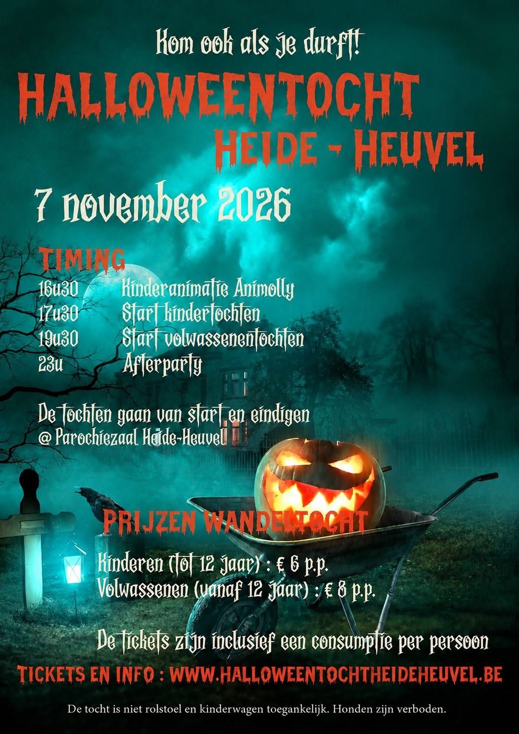 Halloweentocht Heide-Heuvel